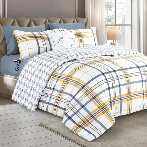 8-Piece Bed in a Bag - 4-Piece Sheet Set