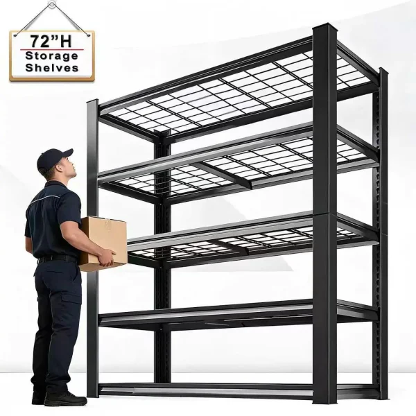 72" Adjustable Metal Double Layer Column