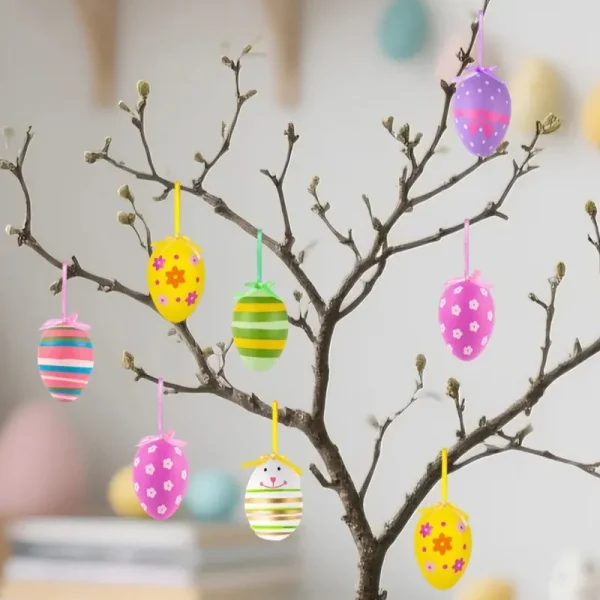 2026 Hanging Easter egg decorative ball