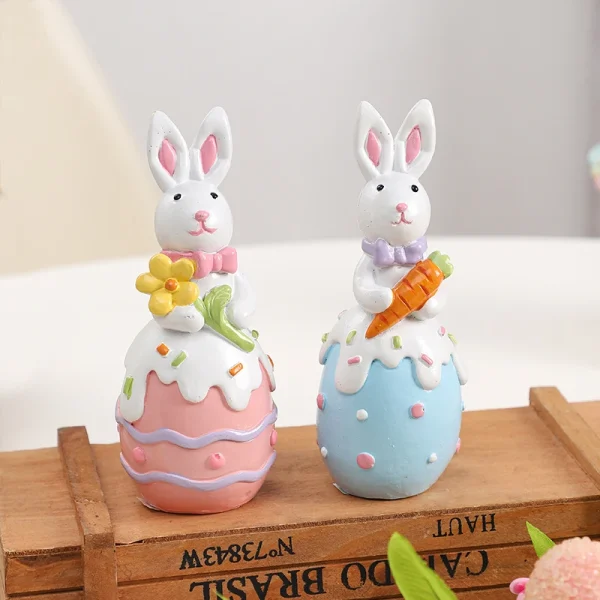 2026 Easter Egg resin Bunny  ﻿