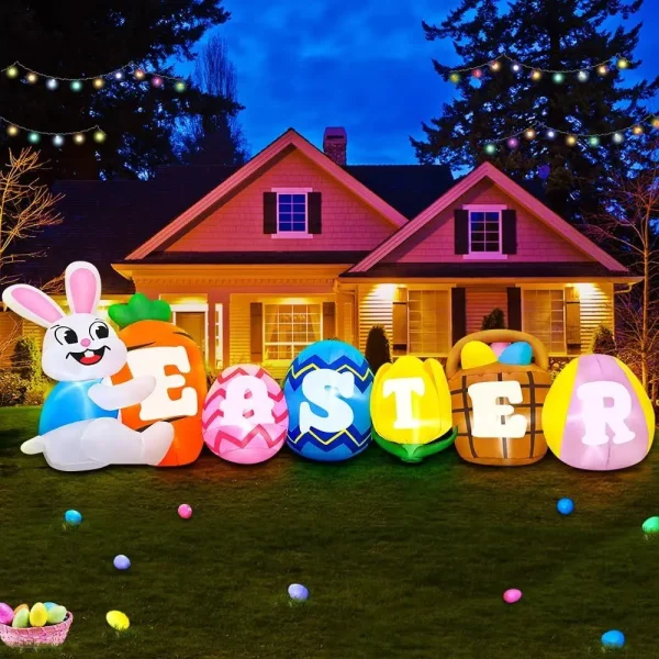 10FT Long Easter Outdoor Decorations