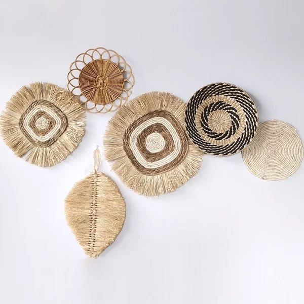 Raffia Hand-woven Hanging Decorations
