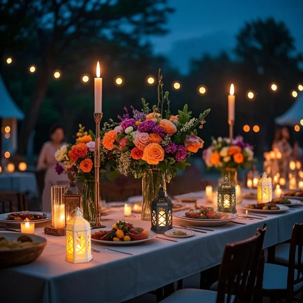 12pcs set of LED lantern retro atmosphere